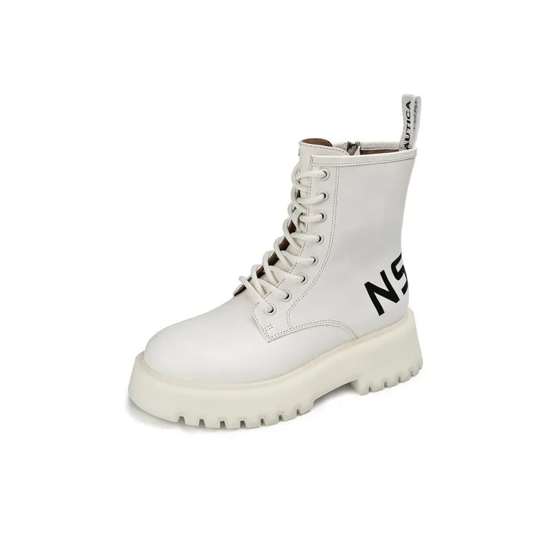 NAUTICA Crew Martin Boot Women's Ecru-1