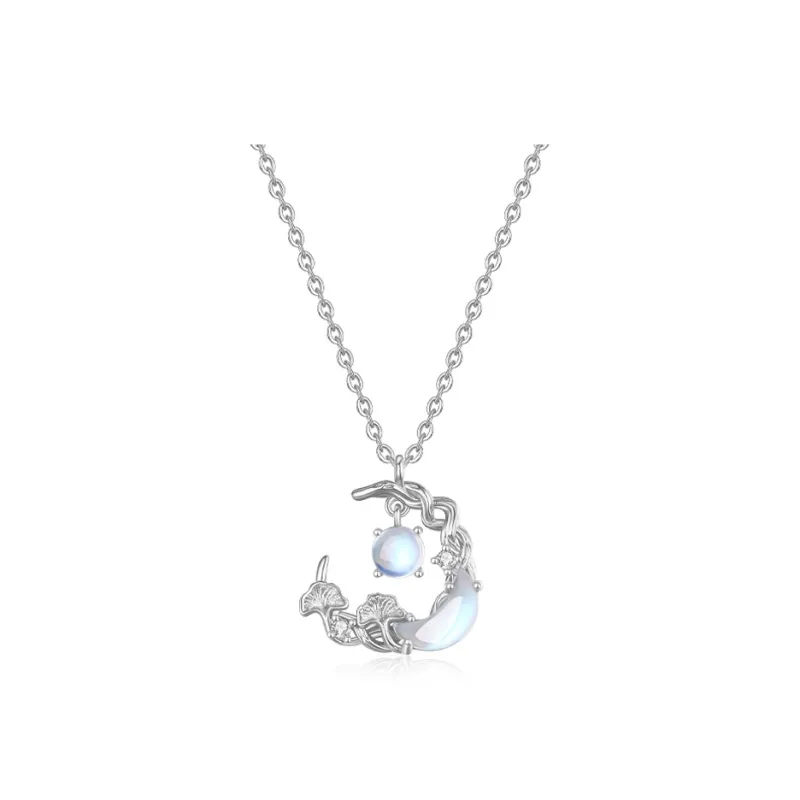 ZUOHUO S999 Fine Silver Necklaces Women's-4