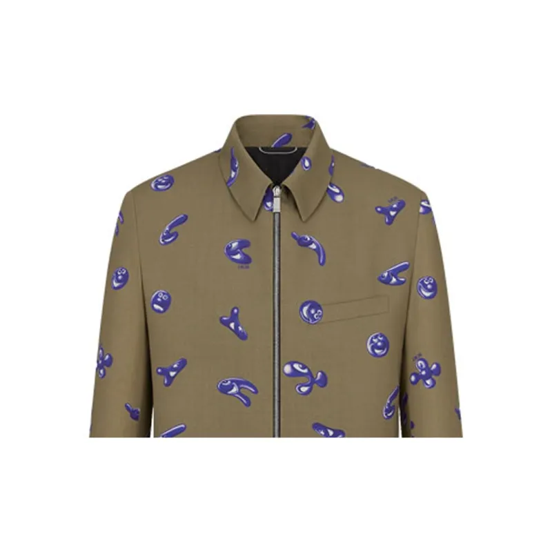 DIOR X Kenny Scharf Zipped Jacket-4
