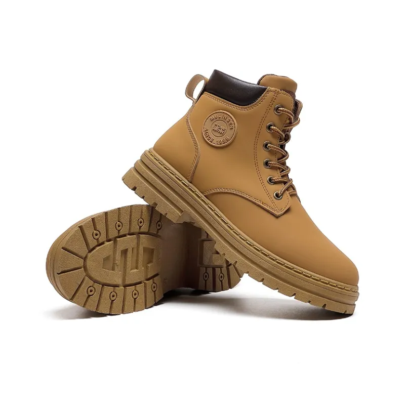 Mulinsen Short Martin Boot Men's Yellow-4