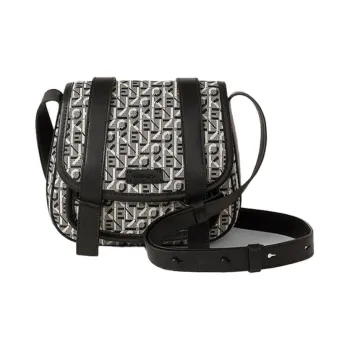 KENZO Messenger Bag Shoulder Bag Crossbody Bag Medium Size Unisex Gray