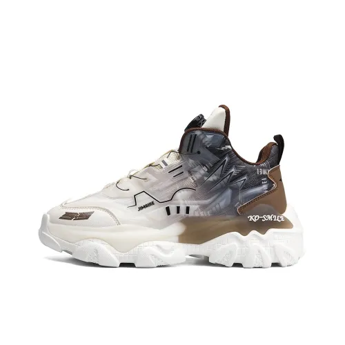 King Jinmai Mid Top Chunky Sneakers Men's