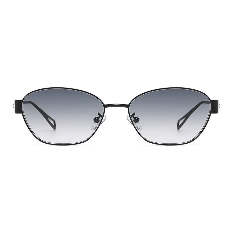 Prsr Titanium Oval Sunglasses Unisex-1