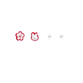 GIFU Resin Stud Earrings Women's