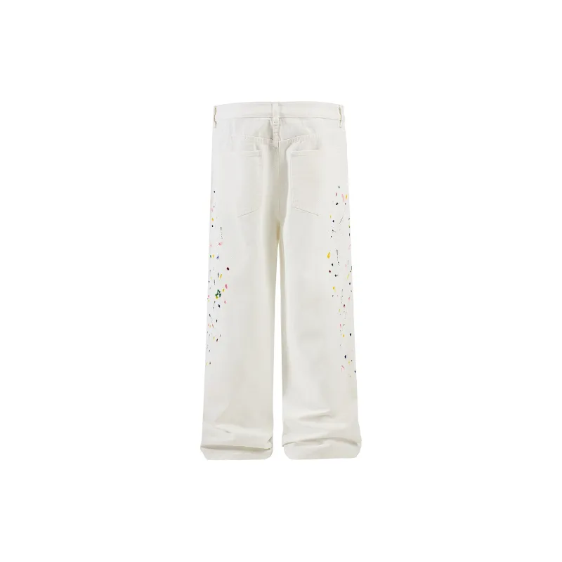 EPTISON Jeans Unisex White-1