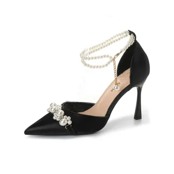 QITUMAUL Slim Heel High Heels Women's