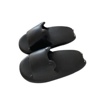 SHIGUDE Sandal Slippers Unisex Black