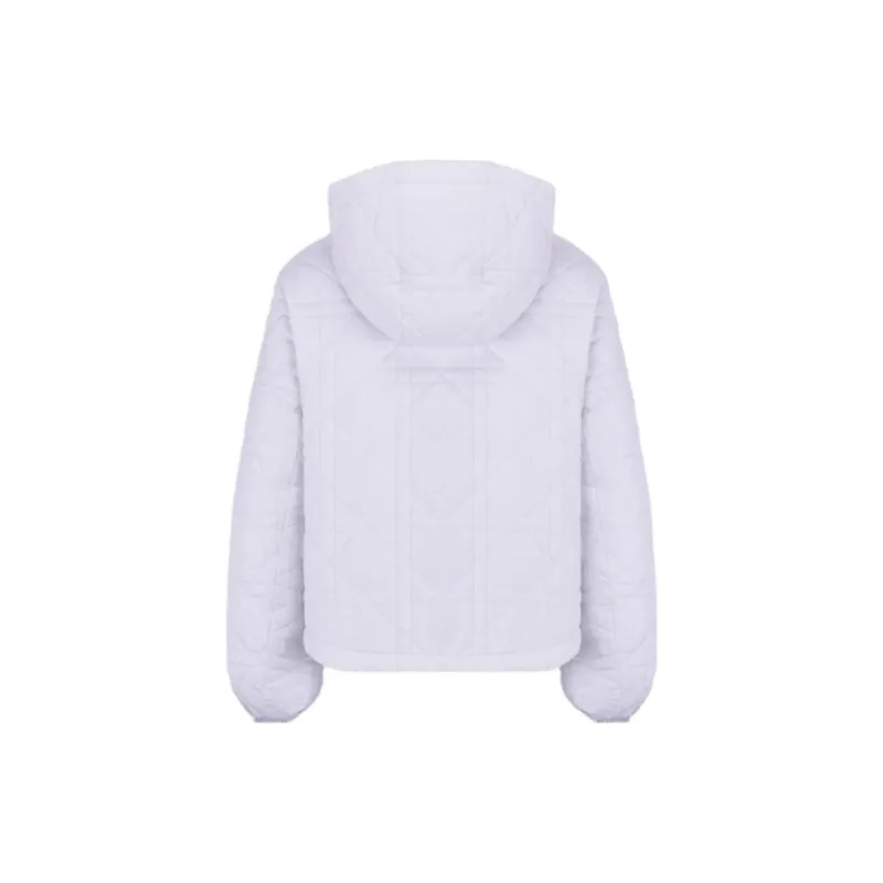 DIOR Dioralps FW24 Puffer Jacket Women's White-1