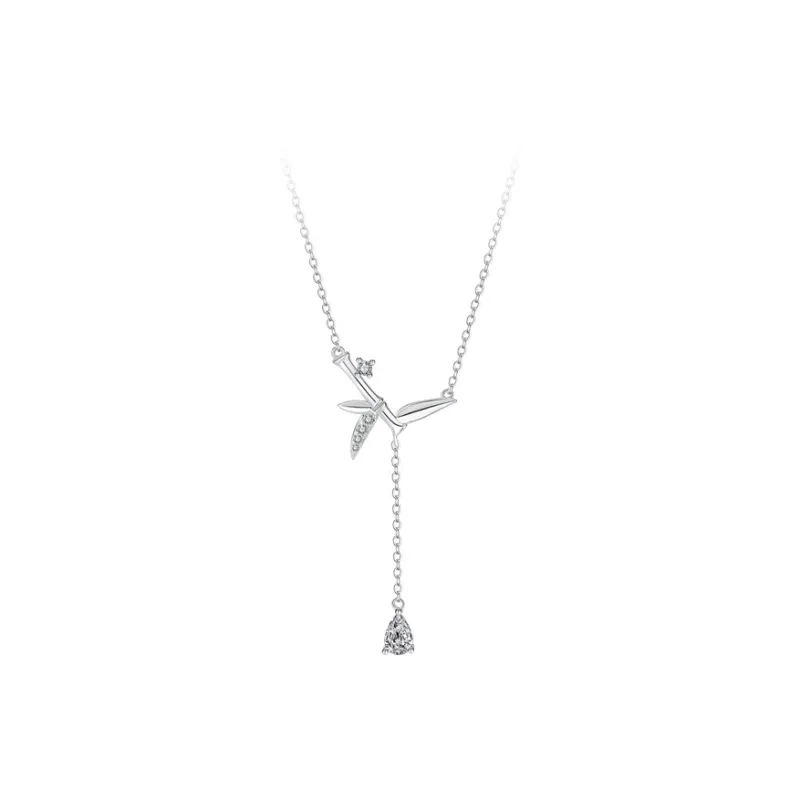 GLOIRE S925 Silver Necklaces Women's Exquisite Luxe Niche Design Advanced Feel Everyday Versatile Date Commute Style-0