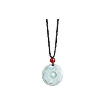 Emerald Glutinous Jade Jadeite Necklaces Unisex