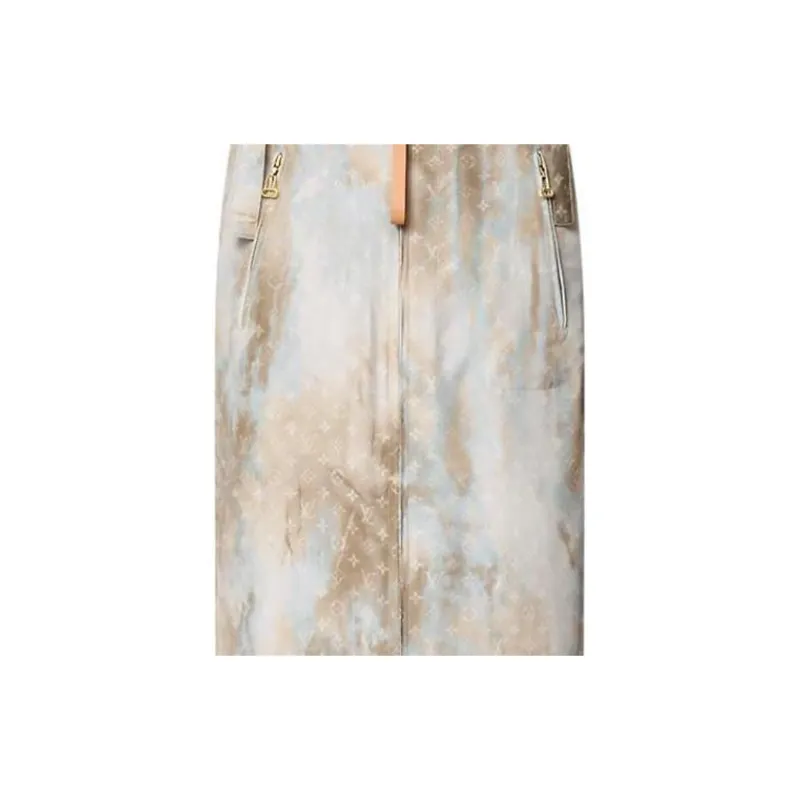 LOUIS VUITTON Monogram Cloud Utility Skirt-3