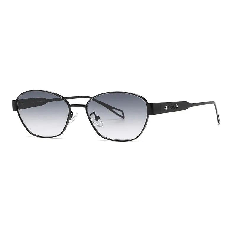 Prsr Titanium Oval Sunglasses Unisex-0
