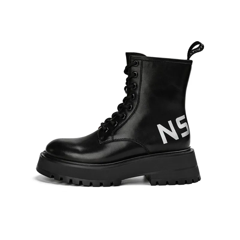 NAUTICA Short Martin Boot Women's Black-0