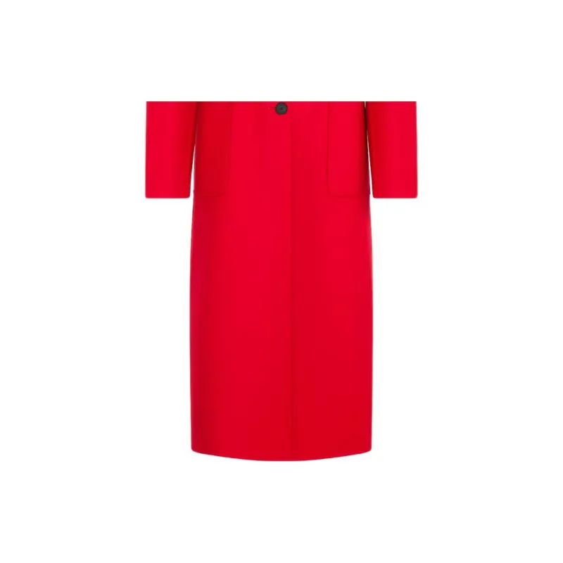 DIOR Coats Women's Red-3