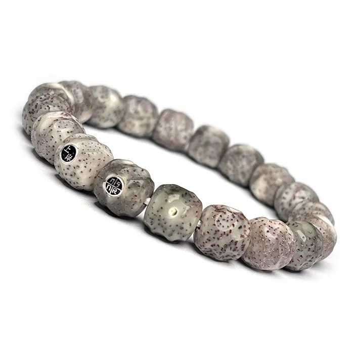MOUNTAINS AND MANS Star Moon Bodhi Seeds New Chinese Style Good Luck Beaded Bracelet Unisex-2
