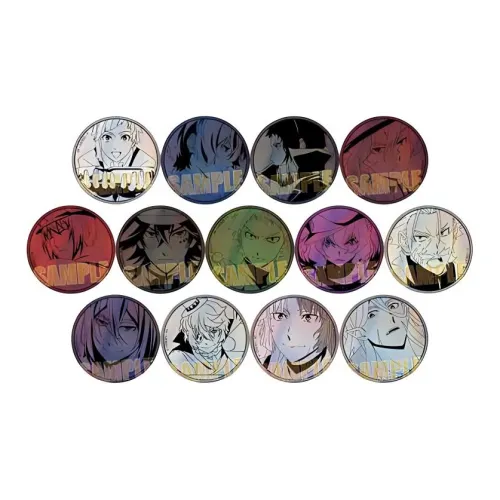 Animate Bungo Stray Dogs Interchangeable Laser Box Egg Badges