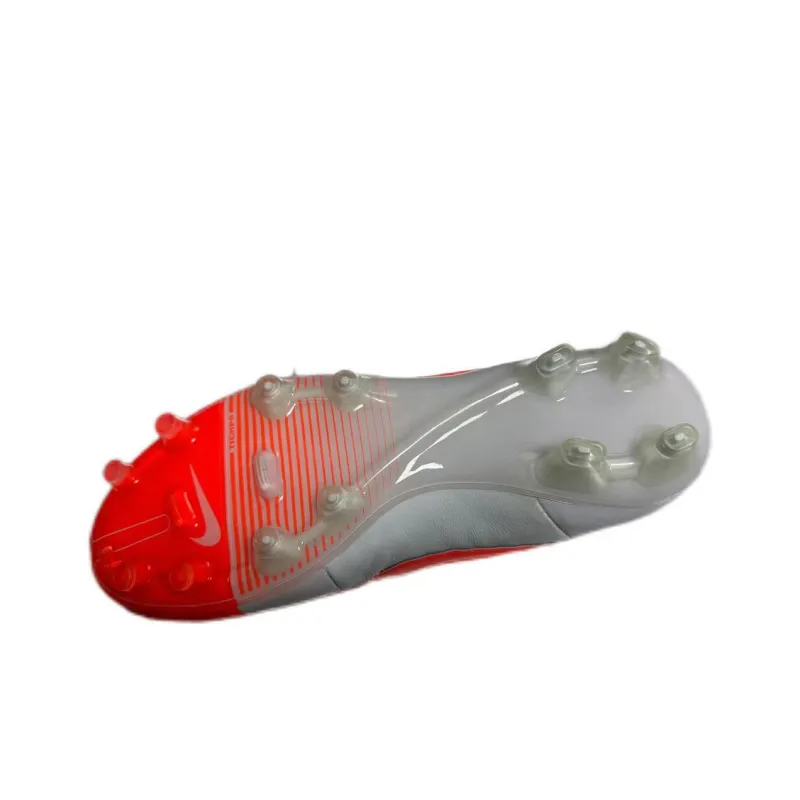 Nike Tiempo Legend V Fg Support Lightweight Soccer Shoes Men's Orange Red-5