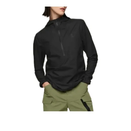 On Waterproof Anorak Jacket Men's Black