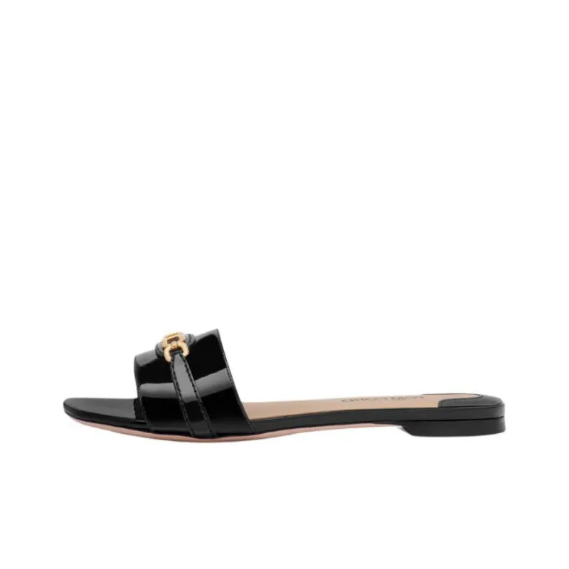 TF Slide Slippers Women's Black-0
