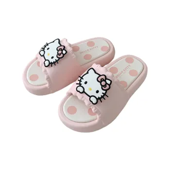 SHIGUDE x Sanrio Katy Cat Cinnamoroll Slippers Cherry Blossom Pink