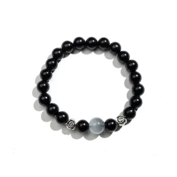 The Years Are Quiet Ebony Wooden Bracelets Unisex