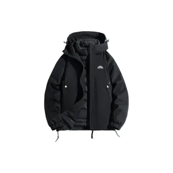 SNOW FLYING Down Jacket Unisex Vibrant Black
