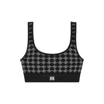 AMIRI Monogram Printed Bra