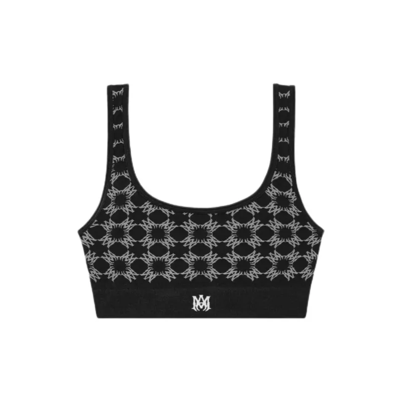 AMIRI Monogram Printed Bra-0