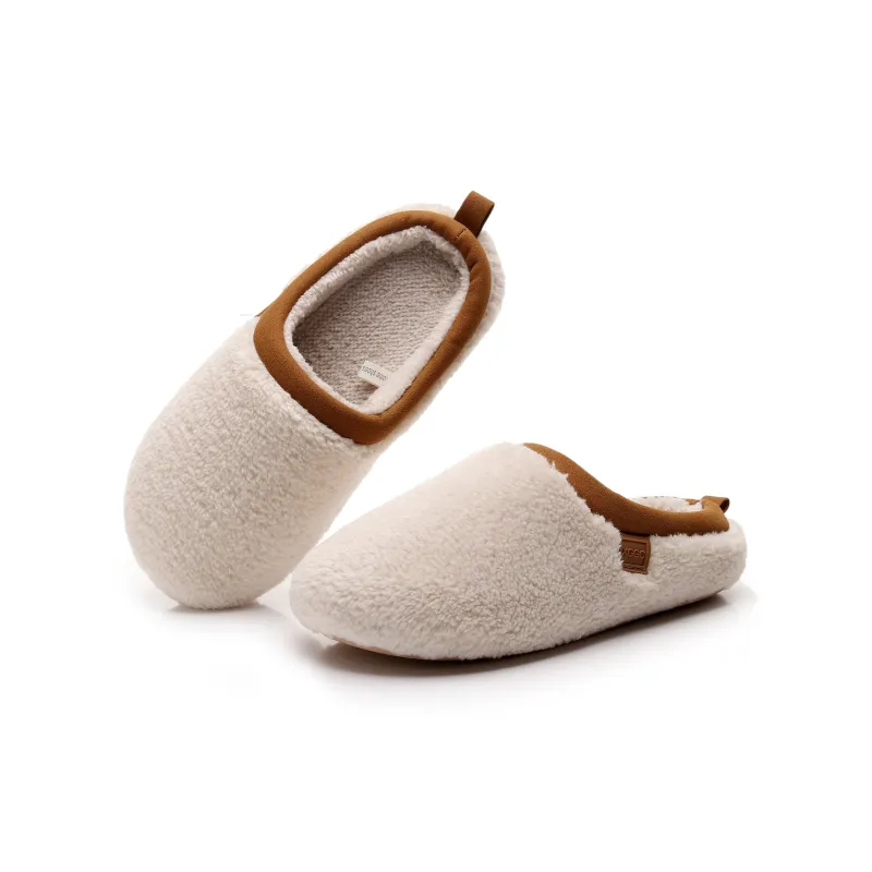 XGGC Fleece Lined Slippers For Fall And Winter Slip Resistant Home Use Maternity And Postpartum Shoes-9