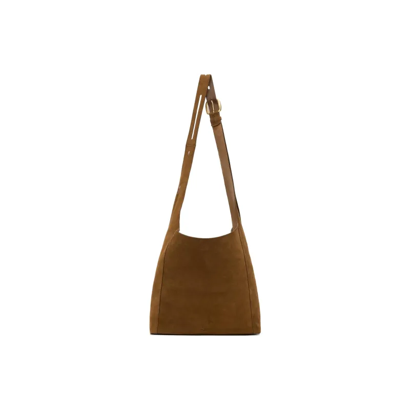 RAG&BONE Suede Tote Bag Shopping Bag Shoulder Bag Crossbody Bag Women's Brown-0