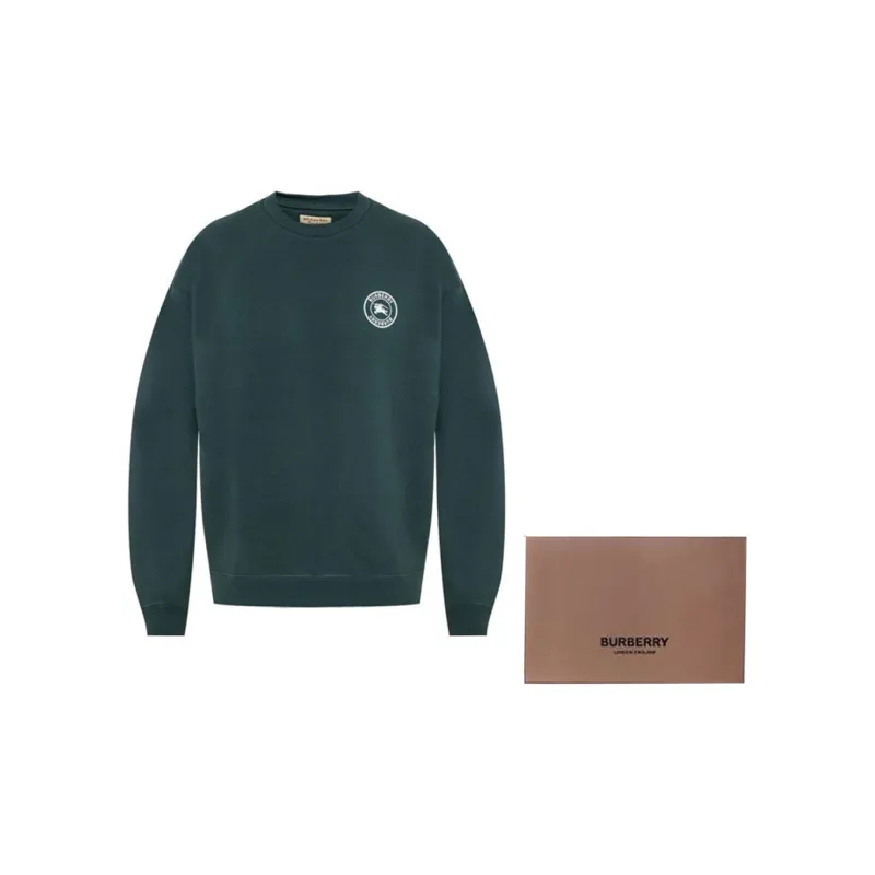 Burberry FW22 Sweatshirt Men's Green-2