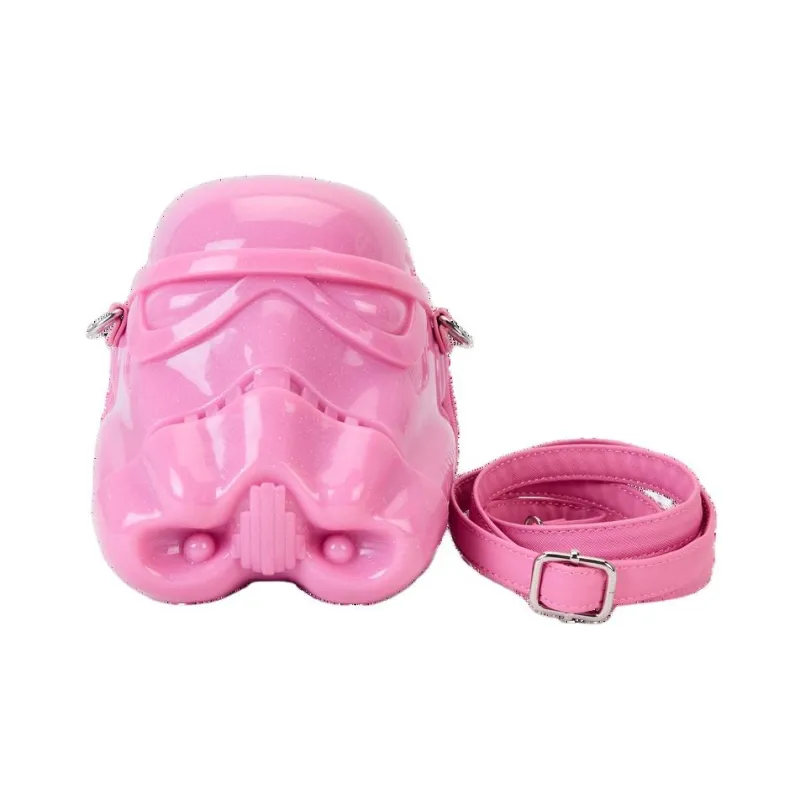 Loungefly Silicone Crossbody Bag, Shoulder Bag Trumpets Women's Pink-1