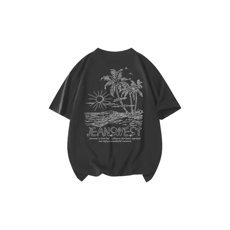 JEANSWEST T Shirts Unisex-7