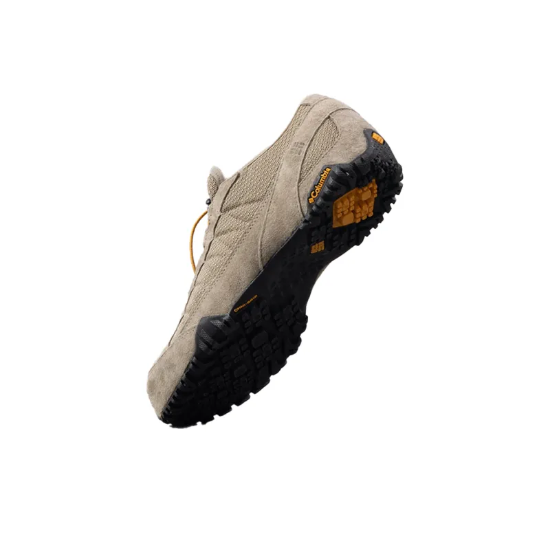 Columbia Anti Slip Wear Resistant Breathable Support Balance Grip Low Top Trekking Shoes Men's Brown-3