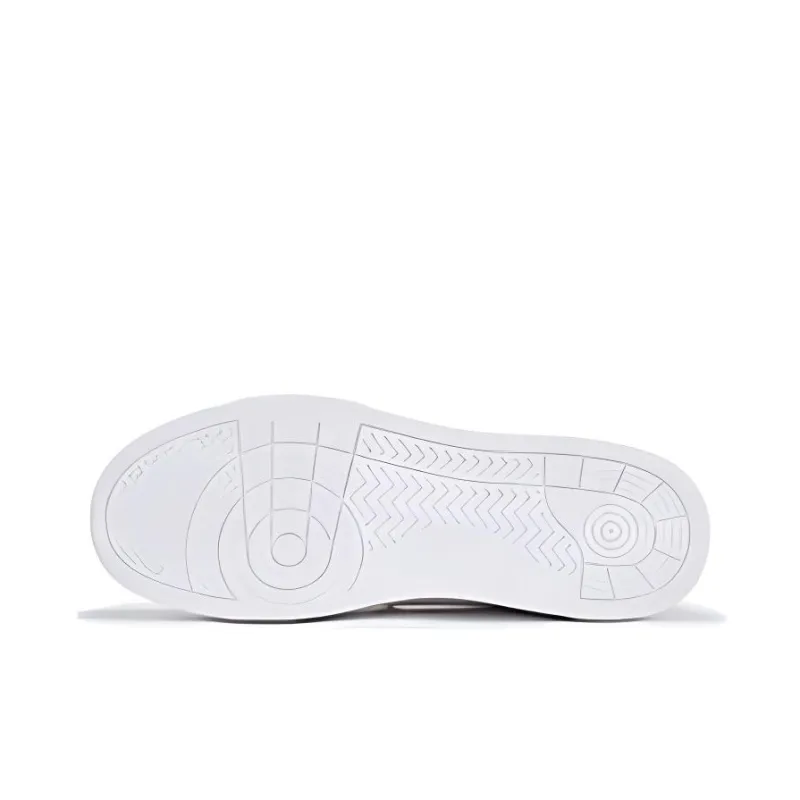 361° Air Force One Slip Resistant Cushioning Low Top Skateboard Shoes Men's White-3