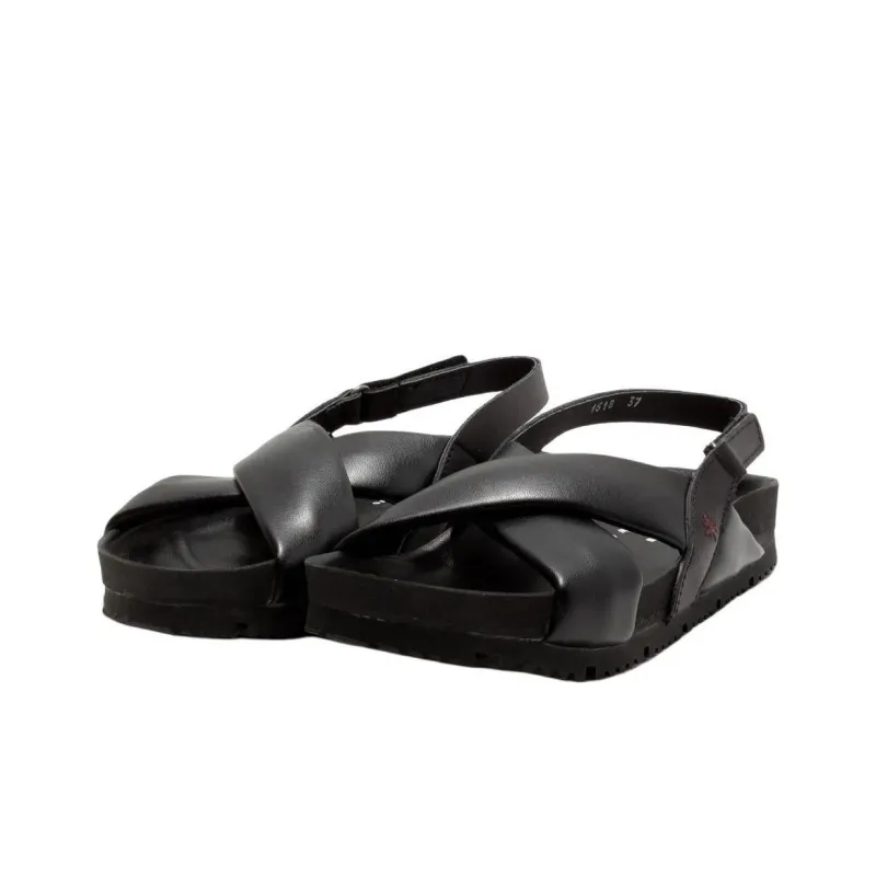 Art BURDEOS Strap Sandals Women's Black-1