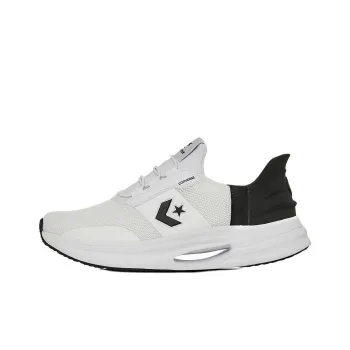 Converse Anti Slip Wear Resistant Low Top Casual Running Shoes Unisex White Black
