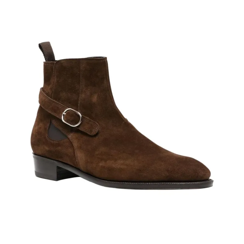 JOHN LOBB Ankle Boots Men's Brown-2