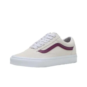 Vans Anti Slip Wear Resistant Low Top Skateboard Shoes Unisex Beige
