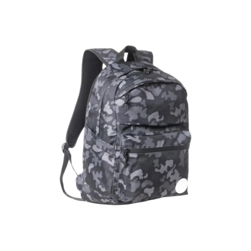 Converse Polyester Backpack Unisex Black Camouflage-1