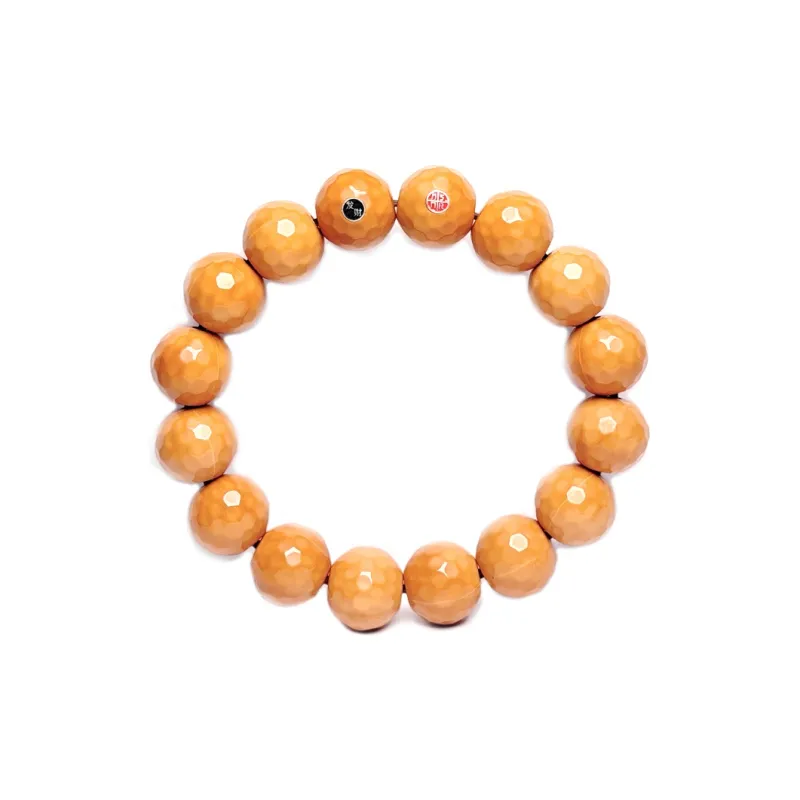 MOUNTAINS AND MANS Monkey Head Walnut New Chinese Style Wealth Rolling Good Luck Beaded Bracelet Men's-1