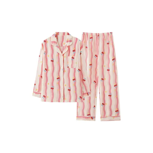 WANANNI Pajama Set Women's Pink