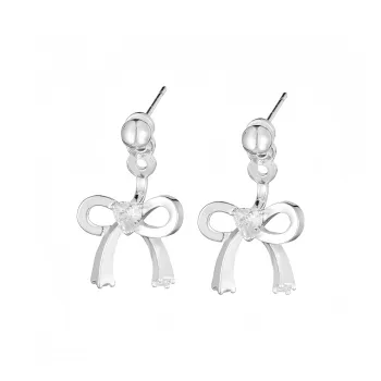 EAR PARTNER 925 Sterling Silver Needle Earrings Women's