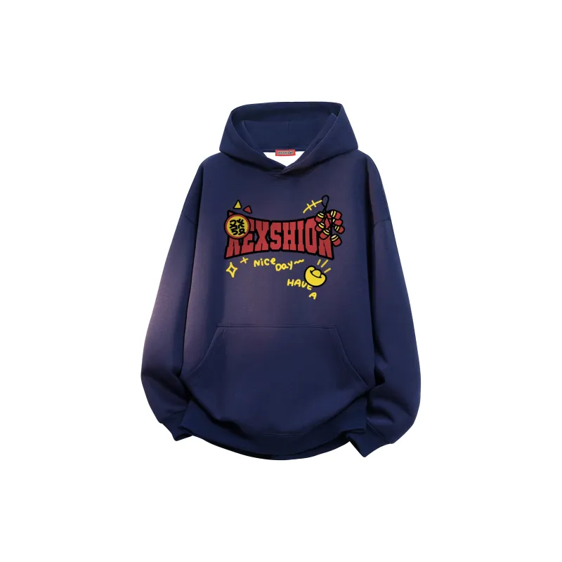 REXSHION Sweatshirt Unisex Burgundy-12