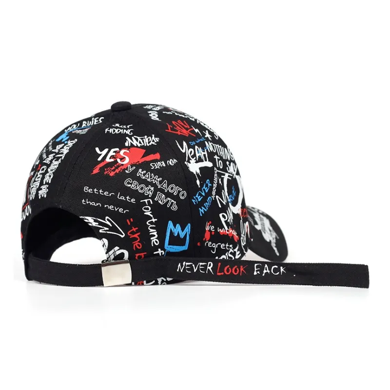 Yi Bu Kang Cotton Polyester Blend Baseball Caps Unisex-3