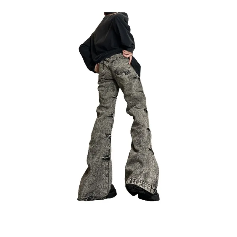 WELTER EXPERIMENT Jeans Unisex Black Gray-1