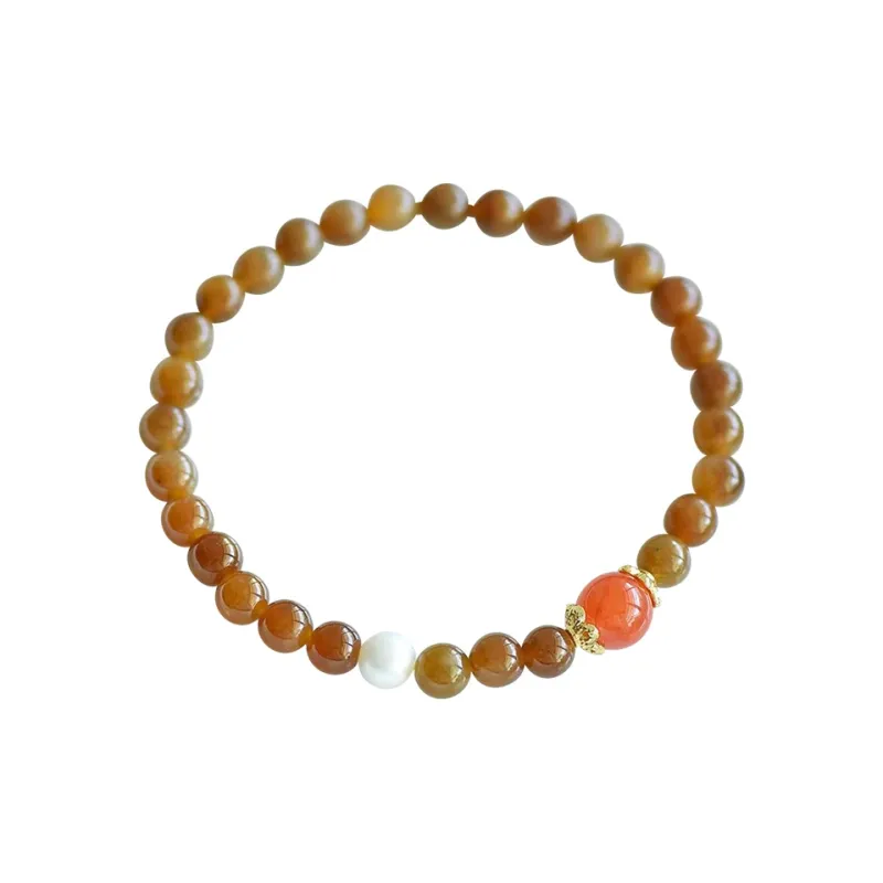 KUNYUYAO Hetian Jade Bracelets White Jade Unisex-14