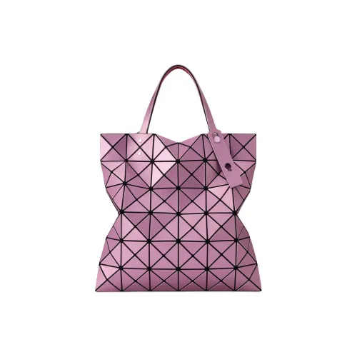 ISSEY MIYAKE Polyvinyl Chloride Resin Tote Bag, Shopping Bag, Handbag Women's Pink & Red