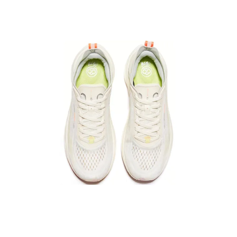 Erke Strange Bullet 3.0 Low-Top Running Shoes Women's White Green-3