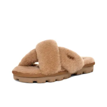 UGG Slip Resistant Slide Slippers Women's Brown